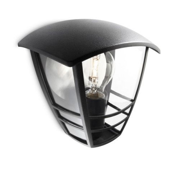 Philips MyGarden Creek Wandlantaarn Zwart-22813