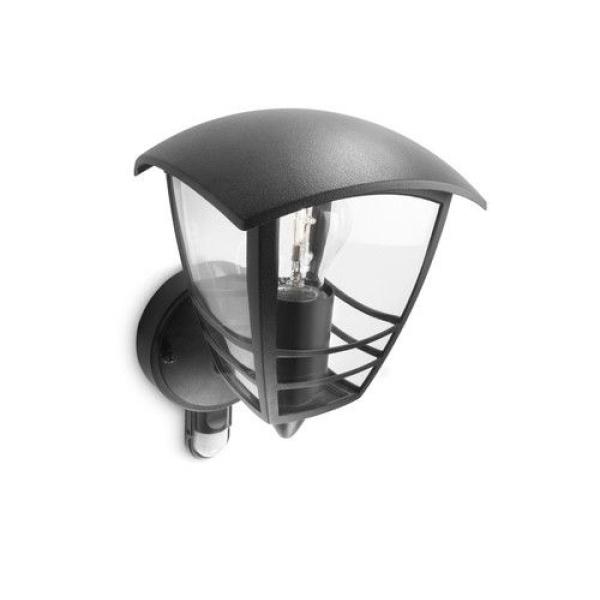Philips MyGarden Creek Wandlamp Zwart Bewegingssensor-22815