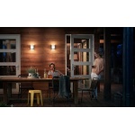 Philips MyGarden Python Wandlamp 1x6W Chroom Incl. bewegingsensor-22179