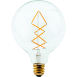 LokoLED E27 Globe 125 TREE 6W Flame HelderDimbaar-0