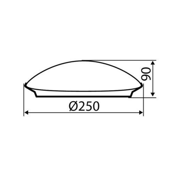 Kanlux PLAFMIN Plafondlamp Max 40W-25123