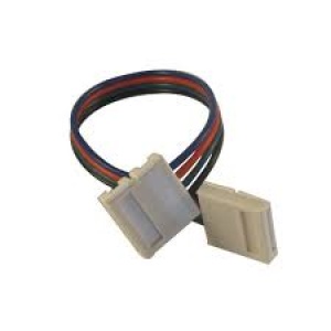 RGB LED strip connector 12mm 2-zijdig