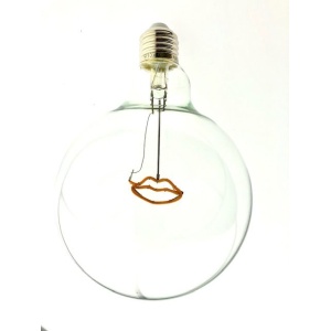 Ledl Lips E27 globe 2.5W Flame Dimbaar-0