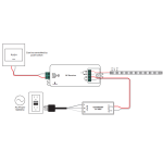 Sunricher LED Dimmer Controller 12-36VDC 96-288W-25389