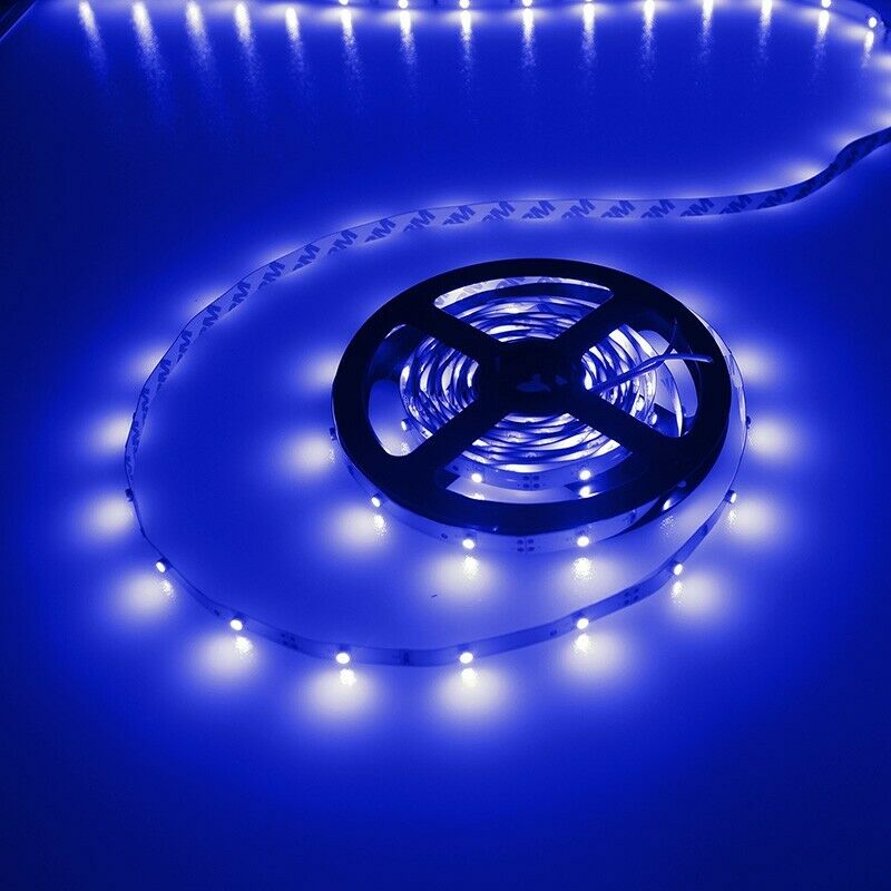 Grandi LED strip 60 LED's/meter 12V 3M Blauw-0 Grandi LED strip 60 LED's/meter 12V 3M Blauw-0