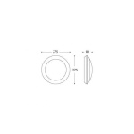 Fumagalli Berta Wandlamp Wit E27 + Sensor-26269