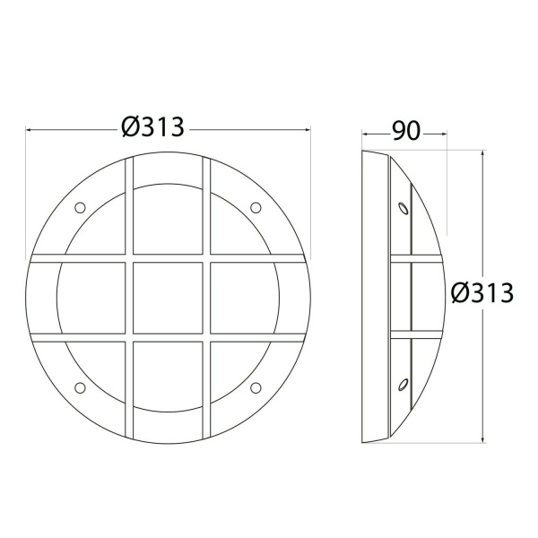 Fumagalli Gelmi Wandlamp Wit E27-26274