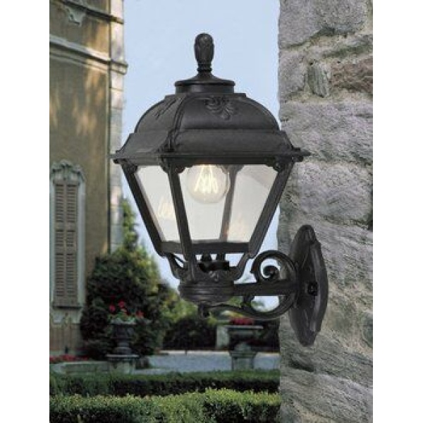 Fumagalli CEFA BISSO Wandlamp Zwart Opaal-26300 Fumagalli CEFA BISSO Wandlamp Zwart Opaal-26300