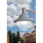 Fumagalli Vivi Ektor lantaarnpaal Grijs E27 50W Warmwit-26282