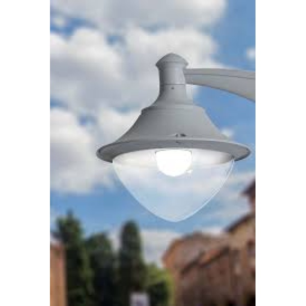Fumagalli Vivi Ektor lantaarnpaal Grijs E27 50W Warmwit-26282 Fumagalli Vivi Ektor lantaarnpaal Grijs E27 50W Warmwit-26282