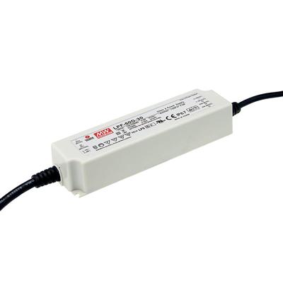 Mean Well LED Transformator 60W 42V DC Dimbaar Mean Well LED Transformator 60W 42V DC Dimbaar