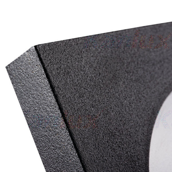 Kanlux Flini inbouwspots badkamerspot zwart IP44 vierkant-27372