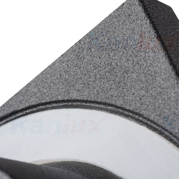 Kanlux Flini inbouwspots badkamerspot zwart IP44 vierkant-27373