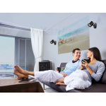 Kanlux Laurin EL-10W zwart wandlamp spot GU10-27456
