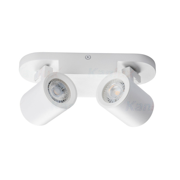 Kanlux Laurin EL-2L wit plafondspot spotlamp GU10-0
