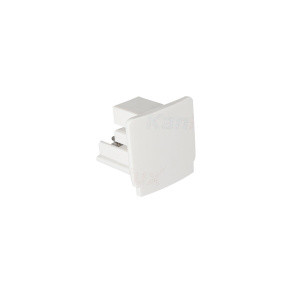 Kanlux Trackrails Eindkapje Wit 3 Fase-0