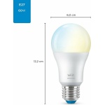 WiZ Lamp - Slimme LED-Verlichting - Warm- tot Koelwit Licht - E27 - 60 W - Mat - Wi-Fi-27780