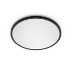 Philips plafondlamp superslim Zwart 18W warmwit dimbaar 30cm -0