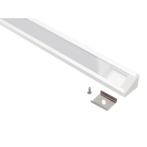 Topmet Corner 14 Hoekprofiel set 1M Wit-0