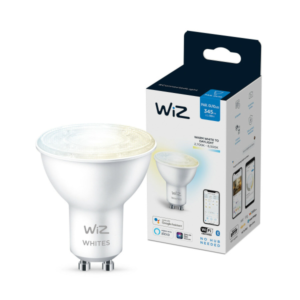 WiZ Smart LED spot warm en koelwit 4.8W GU10-27896