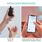 Wiz Smart E27 6.7W CCT Dimbaar A60-27935