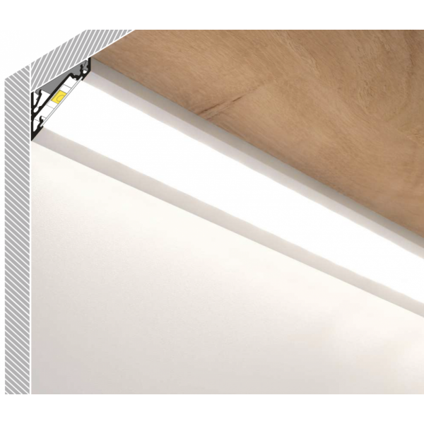 Topmet Corner 10 Hoekprofiel set 1M zwart-27854