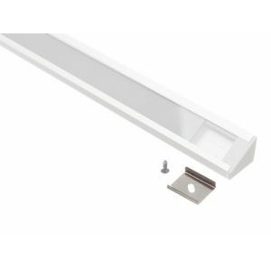 Topmet Corner 10 Hoekprofiel 10MM set 1m Wit-0