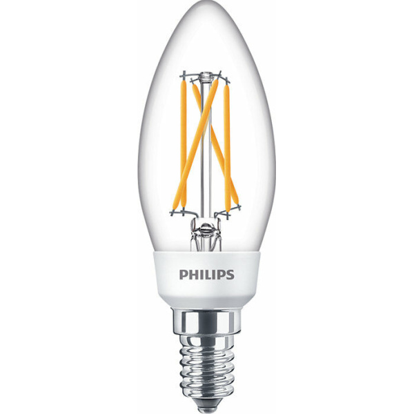 Philips E14 SceneSwitch Kaarslamp 5W Warmwit-28077 Philips E14 SceneSwitch Kaarslamp 5W Warmwit-28077