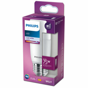 Philips E27 Staaf 9,5W Koel Wit-0