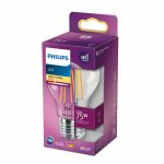 Philips E27 Classic Peerlamp 8,5W Warm Wit -0