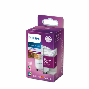 Philips GU10 Classic Spot 4W Koel Wit Dimbaar 36°-0