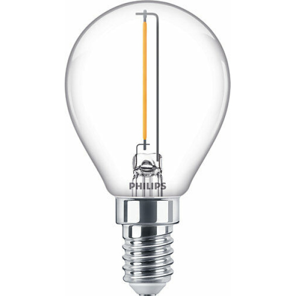 Philips E14 Classic Kogellamp 1,4W Warm Wit -28117