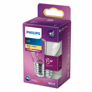 Philips E27 Classic Kogellamp 1,4W Warm Wit-0