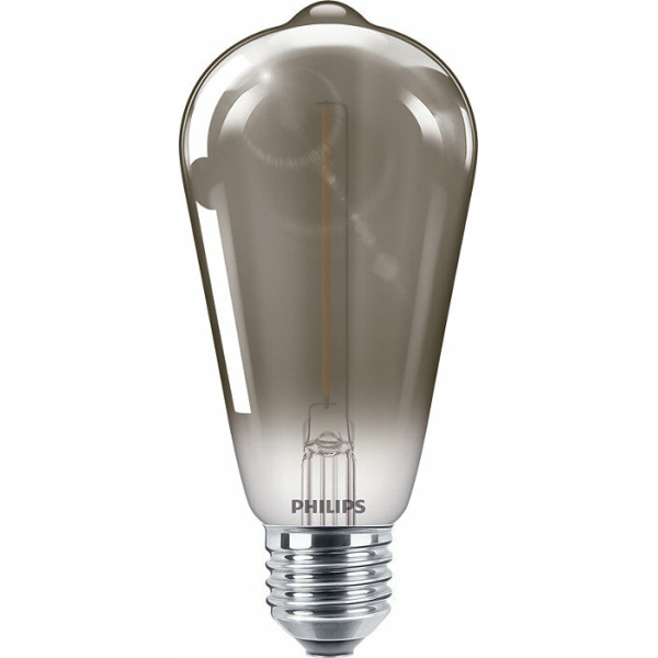 Philips E27 Classic Edison Smoke 2,3W Warm Wit -28161