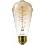 Philips E27 Classic Edison Amber 4,5W E27 Extra Warm Wit Dimbaar -28173