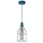 Lucide POLA E27 Hanglamp Kinderkamer Blauw