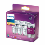 3x Philips GU10 Spot 2,7W Warm Wit 36°-0