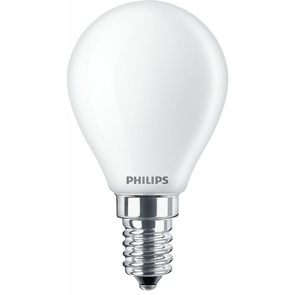 Philips E14 Classic Kogellamp Mat 4,3W Warm Wit -28236