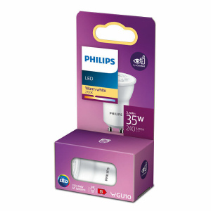 Philips GU10 Spot 3,5W Warm Wit 36°-0