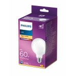 Philips E27 Classic Globe Mat 7W Warm Wit -0