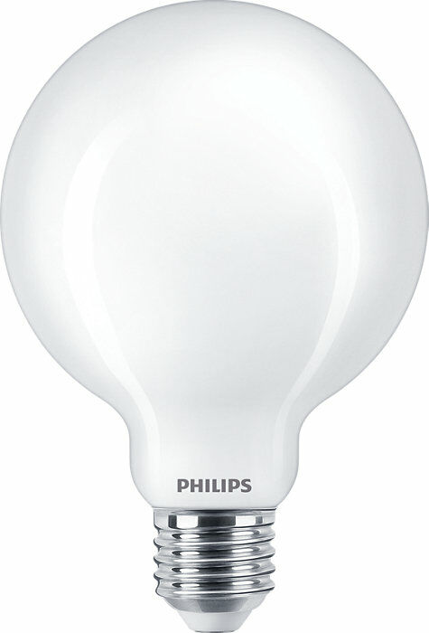 Philips E27 Classic Globe Mat 7W Warm Wit -28230 Philips E27 Classic Globe Mat 7W Warm Wit -28230