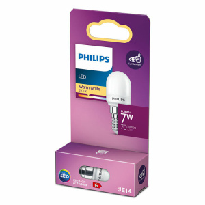 Philips E14 T25 Koelkastlampje Mat 0,9W Warm Wit-0