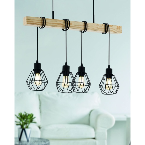 EGLO TOWNSHEND 5 4x E27 Hanglamp-28980