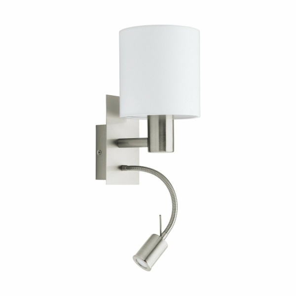 Eglo PASTERI Wandlamp E27 Warm Wit-0