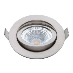 EcoDim Inbouwspot Geborsteld 5W Dim to Warm 75mm-0
