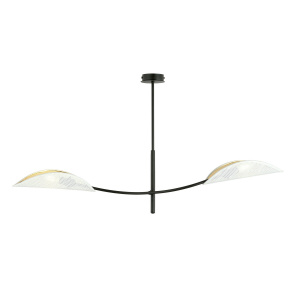 Ledl LOTUS 2 Hanglamp Wit/Goud-0
