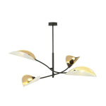 Ledl Lotus 4 Hanglamp Wit/Goud-0