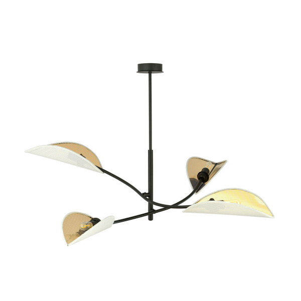 Ledl Lotus 4 Hanglamp Wit/Goud-29304