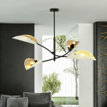 Ledl Lotus 4 Hanglamp Wit/Goud-29305