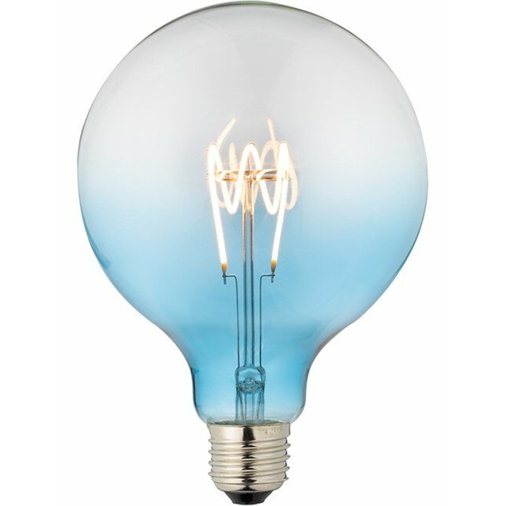 SPL E27 Globe G125 4W Blauw Dimbaar-0